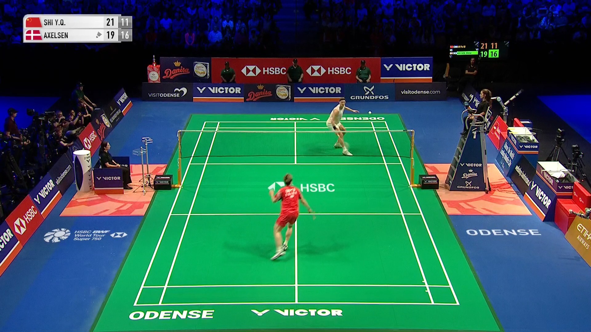 丹麦队翻盘印尼队，安赛龙统治全场