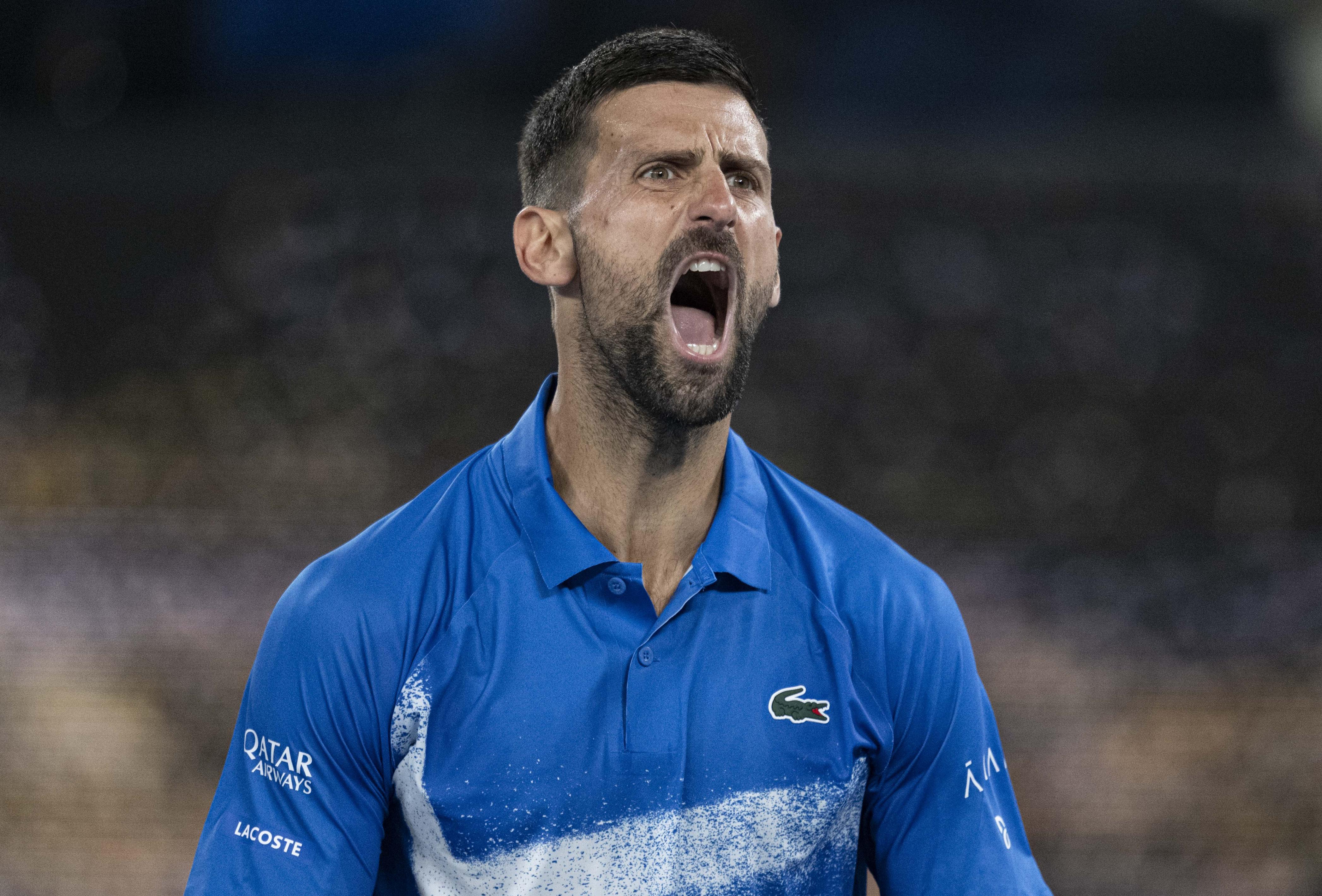 澳网力克拉沃尔杯，德约科维奇状态火热